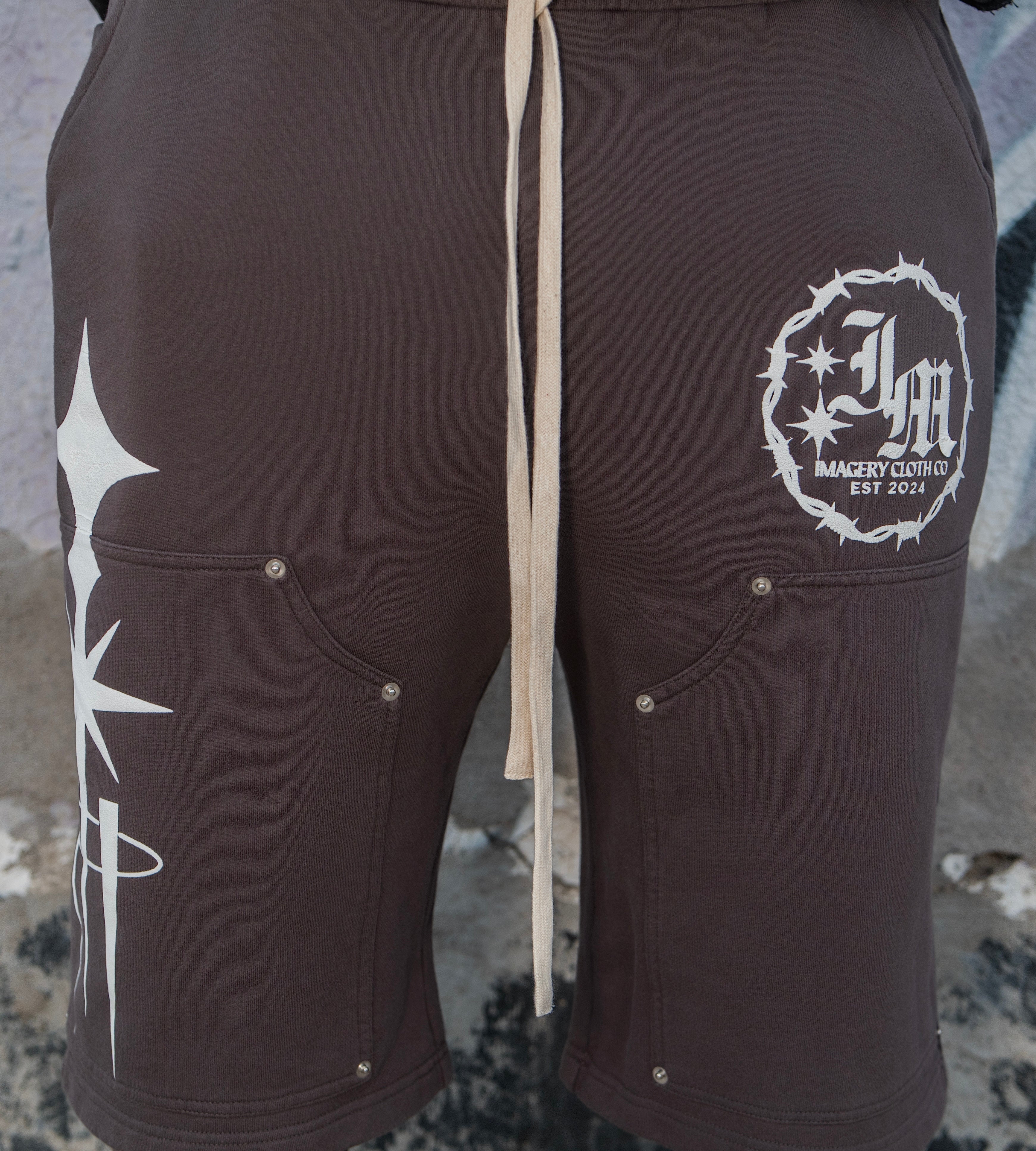 Carpenter sweat-shorts