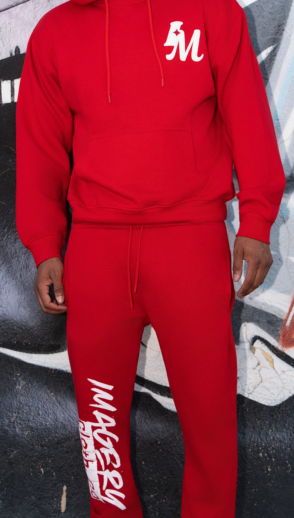 Flare pants and hoodie set