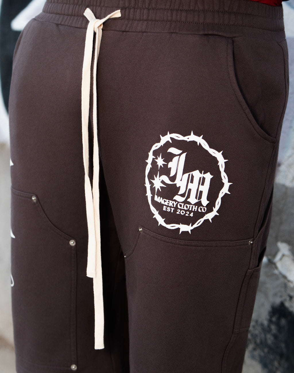 Carpenter sweat-shorts