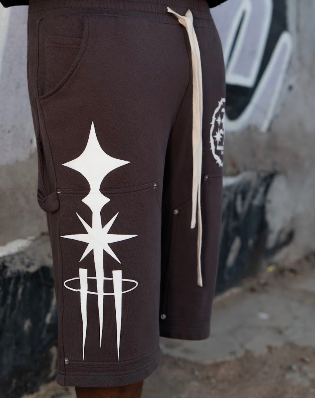 Carpenter sweat-shorts